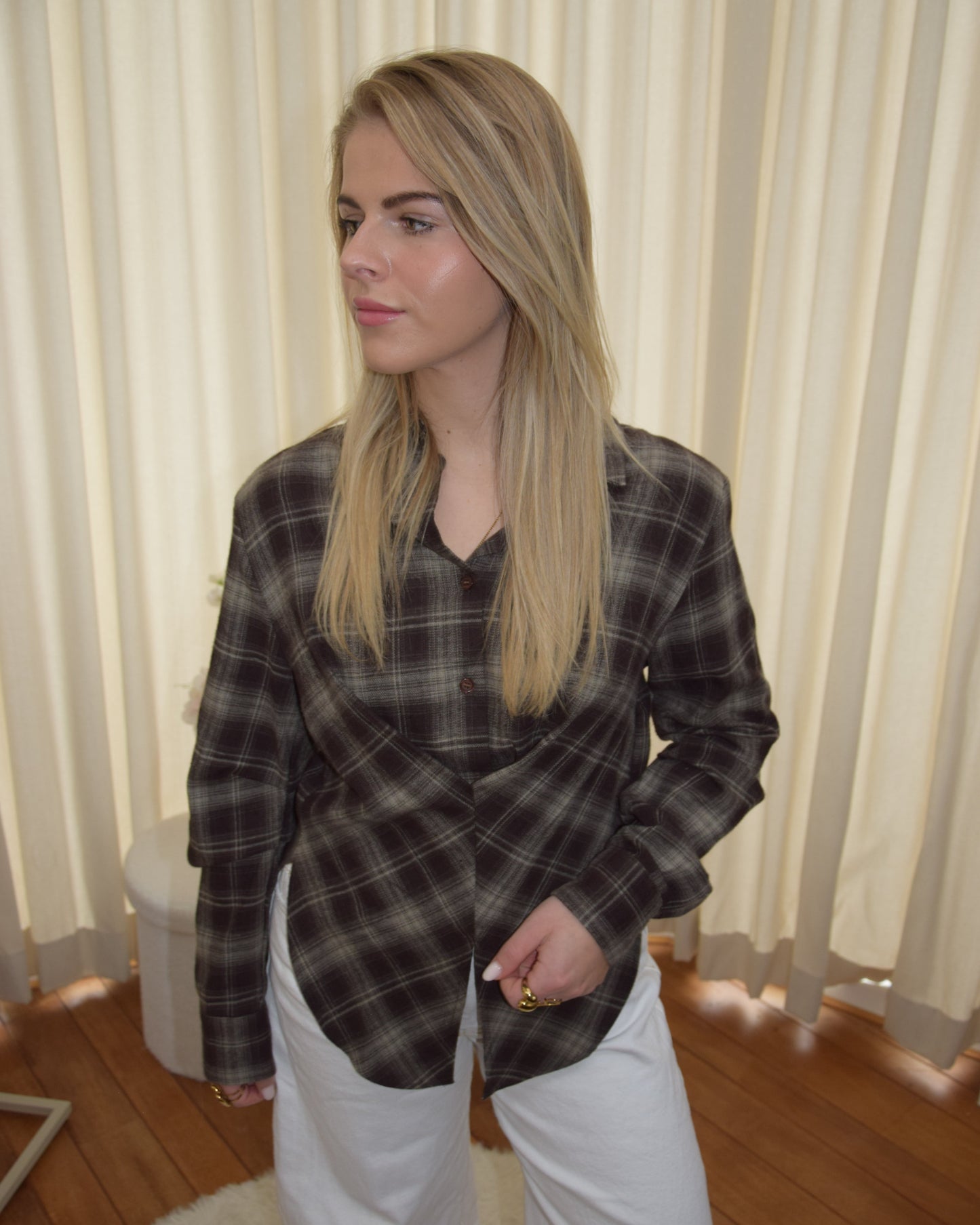 Maeve blouse grey