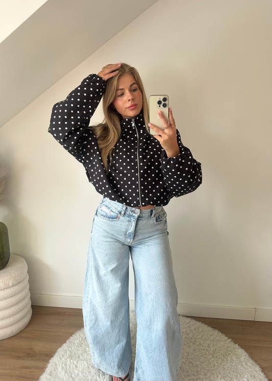 Polka dot jacket